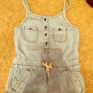 Juicy couture jean romper